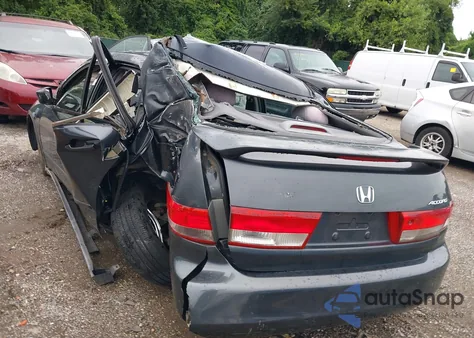 2003 Honda Accord 2.4 Lx из США, поврежденный, VIN 1HGCM563X3A044104